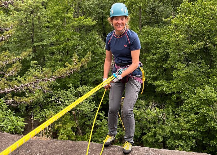 Beautiful Full Day Multi-Pitch Climbing in Western North Carolina